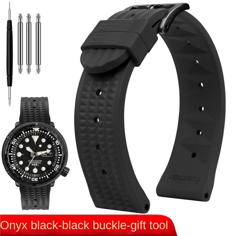 

men s sports Rubber watchband for Tissot mido citizen seiko silicone wristband Red orange blue green strap Bracelet 20MM 22MM 20mm