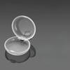 Earphone Box Small Round Box Swimming Earplug Box Plastic Box Transparent Box Storage Box with Lid Storage Box Headphone Bag