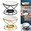 Oil Burner Diffuser Geometric Frame Scented Tealight Aroma Oil Warmer Censer