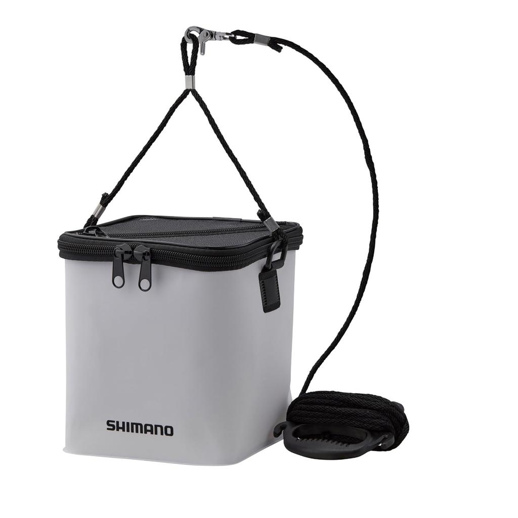 Shimano Mesh Water Bucket BK-001X White 21cm