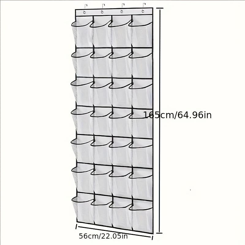 1pc Multi-functional Shoe Storage Bag Behind The Door Household Wall Hanging Sundry Storage Bag Hanging Shoes