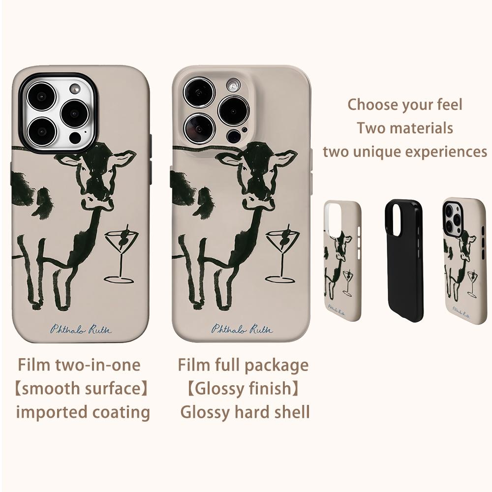 MOOTINI Phone Case for IPhone 16 15 14 13 12 11 X XS XR XSMAX 7 8 Pro Max Plus Double-layer Back Cover