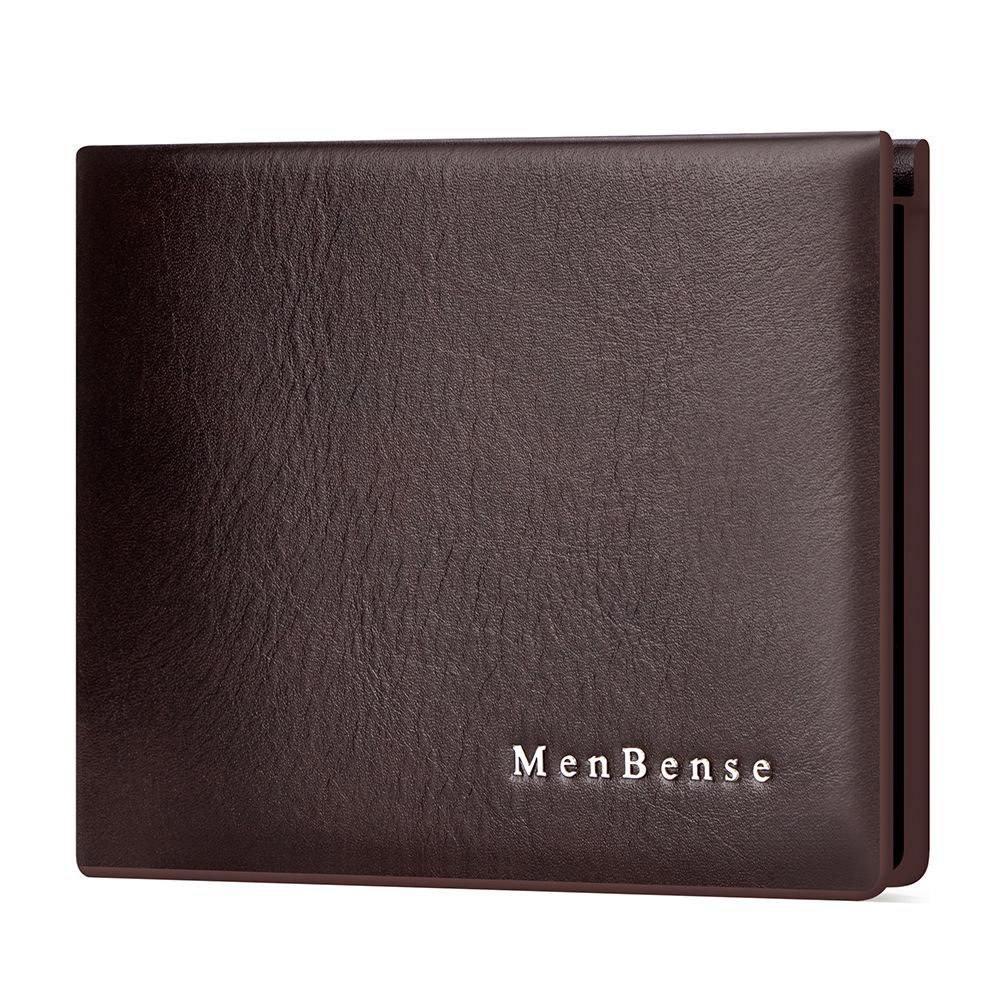 Schoolbag Hot Sale Leather Textured Horizontal Business Men's Wallet Short Wallet Tri-fold Men's Hinge Fashion Wallet