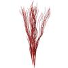 Artificial Glitter Berry Stems Red Gold Silver Powder Berry Branches Xmas Tree Wreath Decoration Party New Year Table Ornament