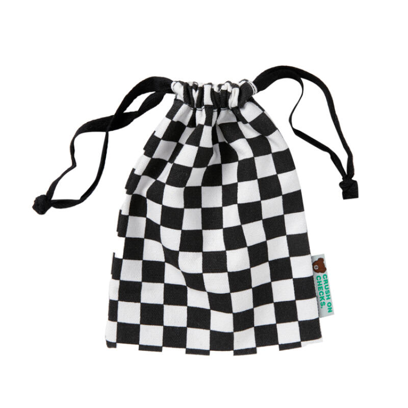 Medium Checkerboard Bear Pouch (33001963)