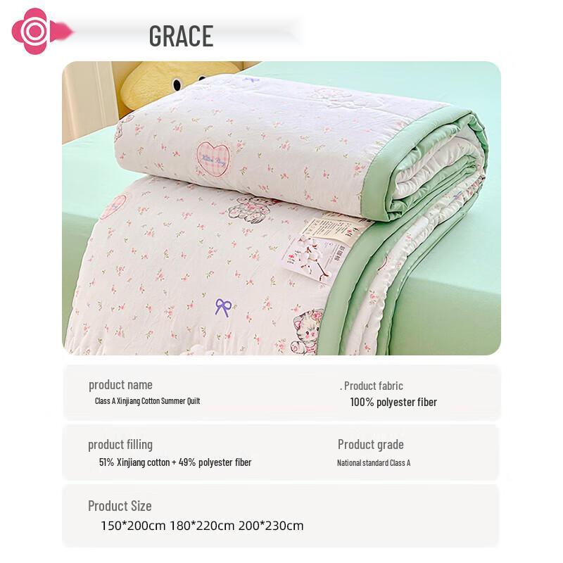 

Jellyat Lucky Cat A-Class Xinjiang Cotton Summer Quilt