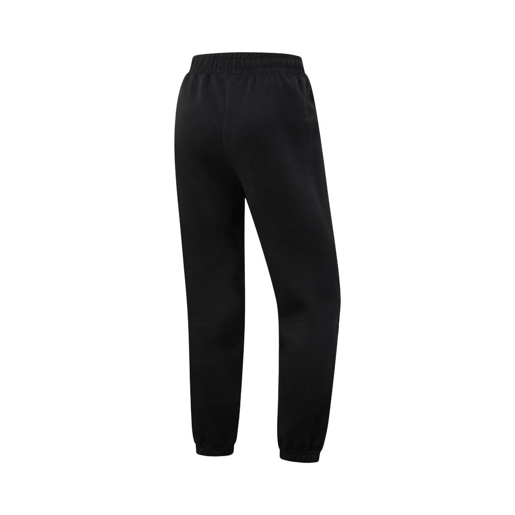 Li Ning Fitness Series Loose Logo Stitching Sports Pants Women bottoms AKLW050-1