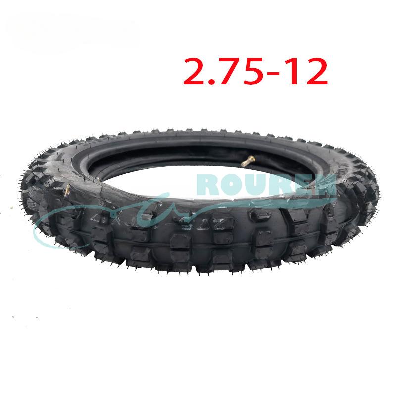 Motocross Accessories Small Gaosai Deep Tooth 2.75-12 inch Inner and Outer Tire Motorcycle Tire Yuanxing 2.75-12