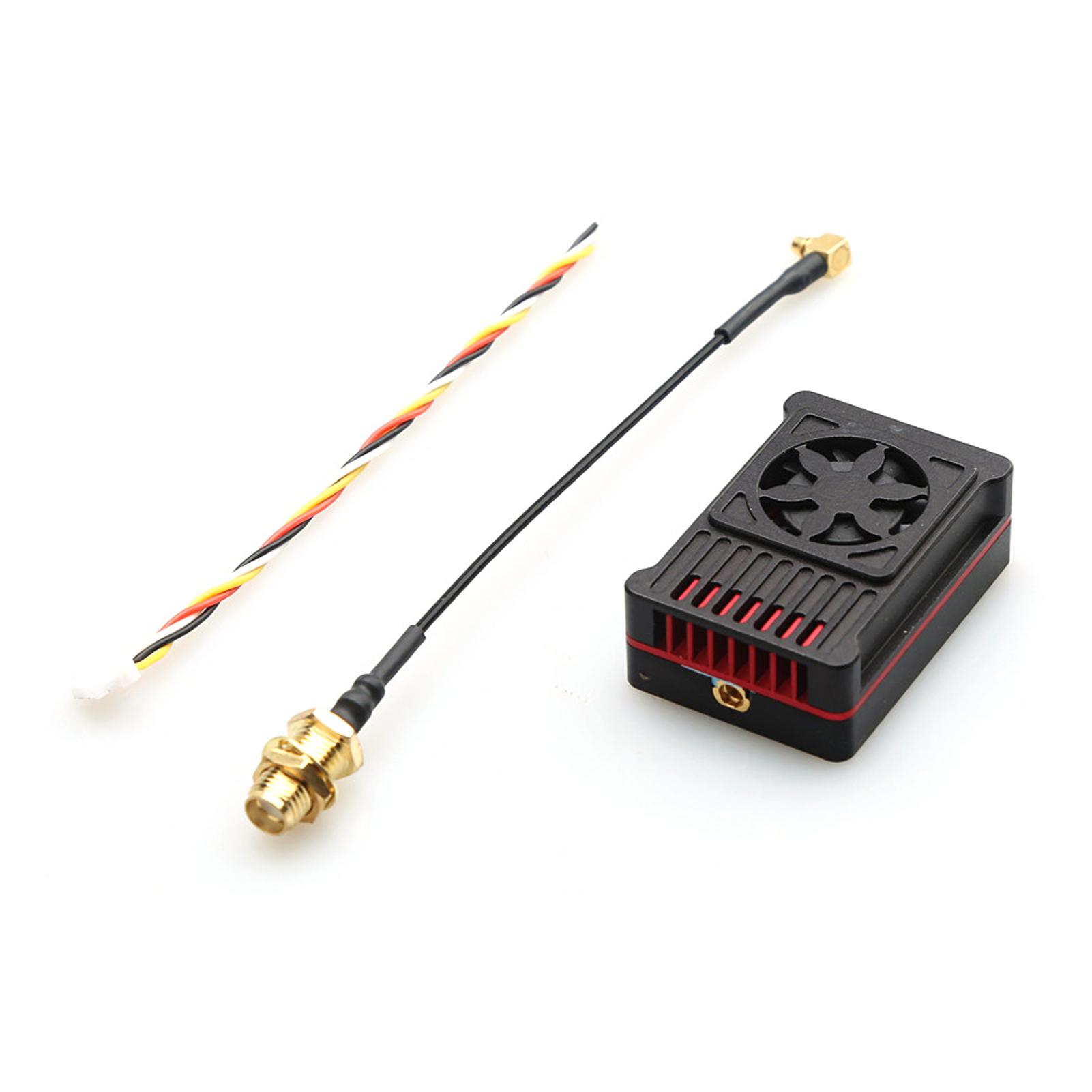 

TEARCKEP 5.8G 2.5W 2.5W 48CH 5.8G PIT/25mW/400mW/800mW/1600mW/2500mW MMCX Long Range FPV VTX відео 1 чорний