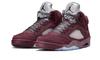Air Jordan 5 Borgogna