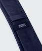 MUSINSA STANDARD Silk Narrow Solid Tie [Navy]