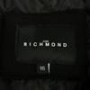 John Richmond Hooded Stajan 16 Black Series Quilted Lining Men's Used