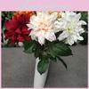 Single Dahlia Artificial Stem For Party Decoration And Bridal Gift Arrangement