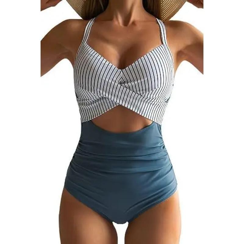 Leopard One Piece Swimsuit 2026 New Halter Push Up Swimwear Women Swimsuit Bathing Suit Beachwear Monokini Female Swimming Suits