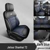 26-Model ShanHai T2 Perforated Leather Car Seat Cushion, All-Season Fit