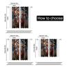 Set Of 2 Filtering Curtains Excluding Rods Non Movable Without Batteries Festive Cow Use Bedrooms Living Rooms Curtain Polyester Perfect For Great
