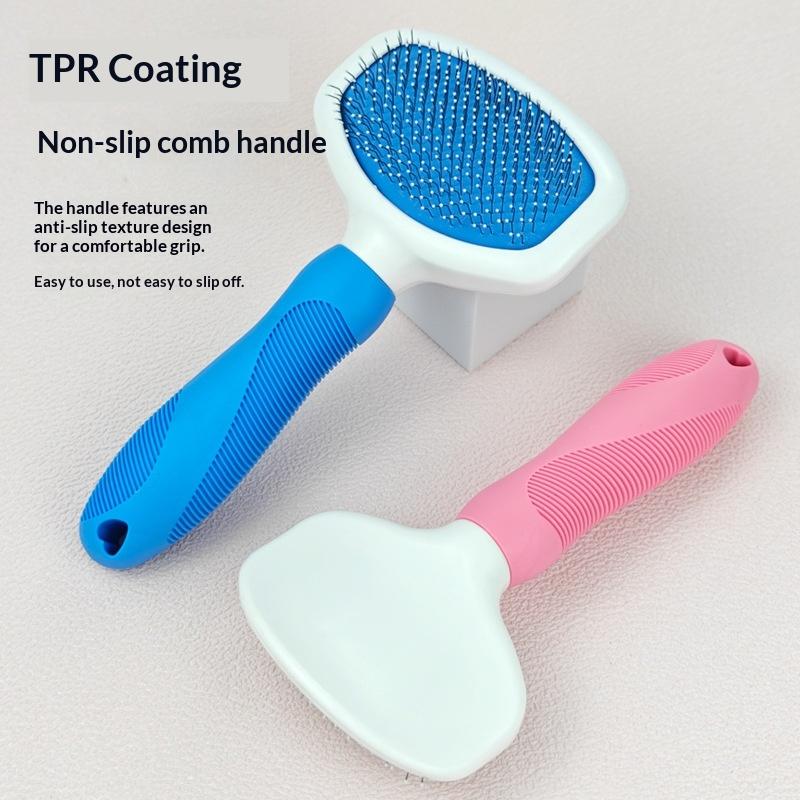 Dog Brush Massage Dogs Comb Pet Hair Remover Dog Grooming Brush No Hurt Combs For Cat Hair Knot Cleaning Brushes Pet Accessories