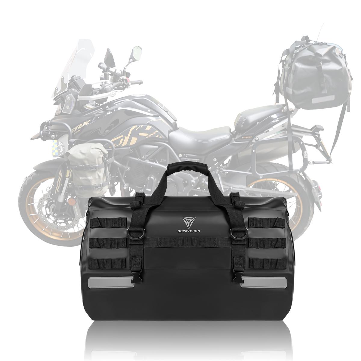 

Motorcycle Bags Waterproof Outdoor Large Capacity 60L 66L Saddle Bags Motorcycles Skiing Travel Hiking Camping Luggage Bag