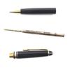 MONTBLANC Ballpoint pen Meisterstück White Star Twist Type Black gold mens Used