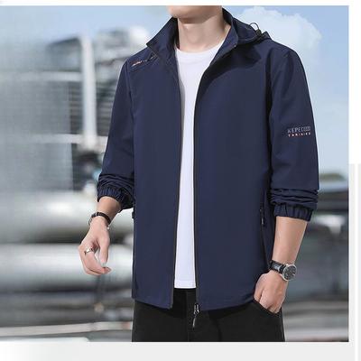 Herbstjacke Herren Koreanische Version Trend Mode Herrenoberteil Locker Lässige Jacke Frühling und Herbst
