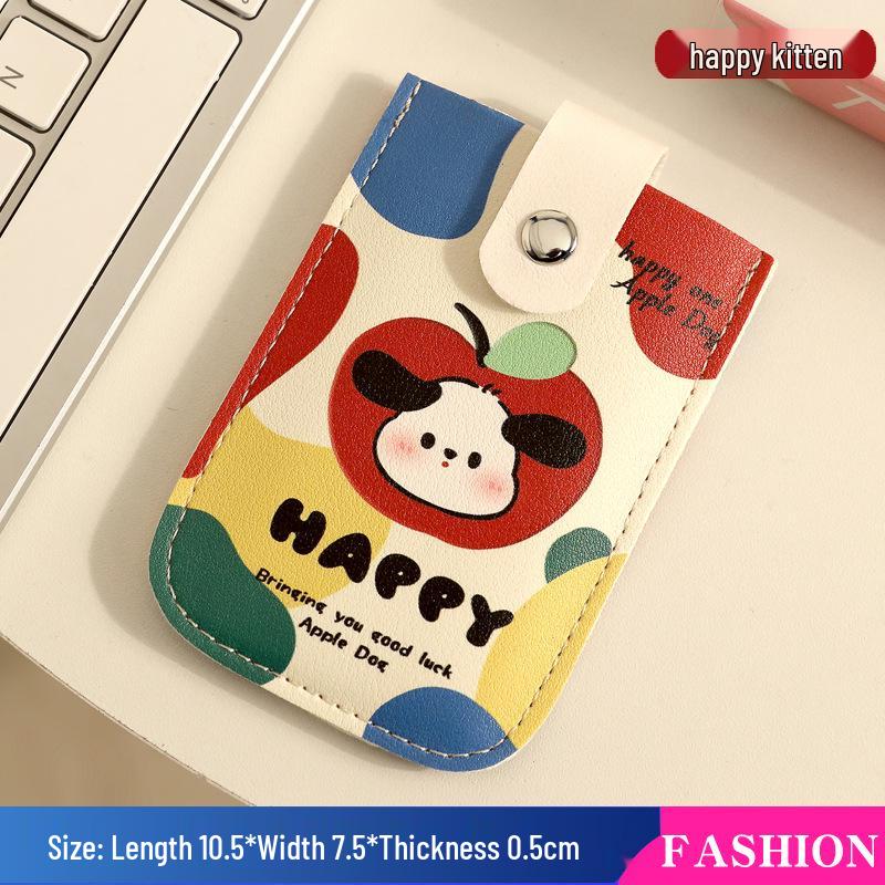 Stylish Multi-Slot Cartoon ID Card Holder - Large Capacity, Slim Design