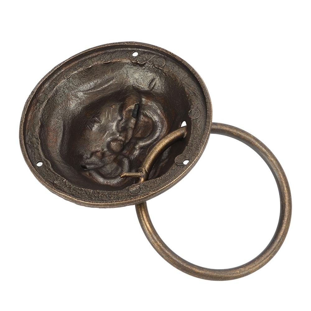 Bronze Antique Door Knocker Brass Door Handles Cabinet handle Decorative Knob  Home Furniture