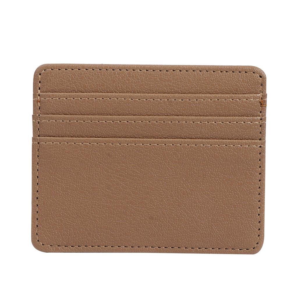 Card Holder Wallet RFID Blocking Business Credit Cards Holders Money for Case PU Leather Purse for Women Men