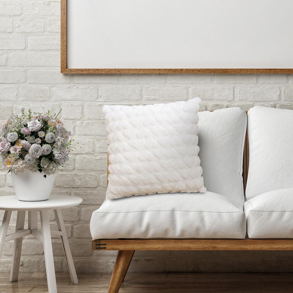 Modern Minimalist Pillows, Plush And Winter Pillows, Living Room Sofas, Heart-shaped Cushions, Pillowcases