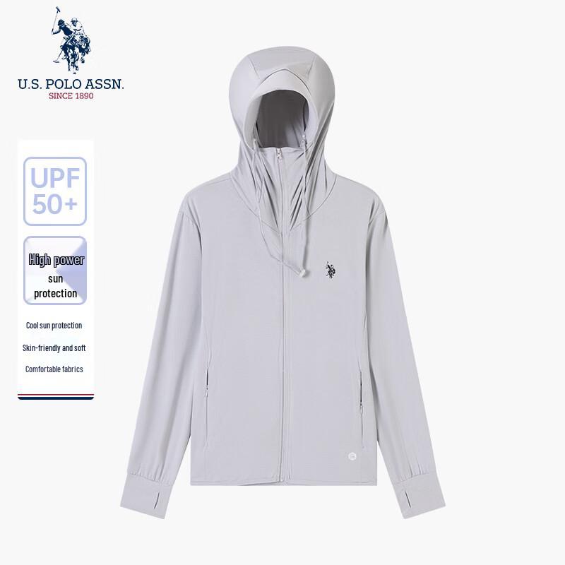 U.S. POLO ASSN. Men's Sun Protection Hoodie Jacket