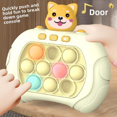 Children Push The Level According To The Speed of Music, Game Machine Decompression, Memory, Thinking, Educational Toys, Whack-a-mole