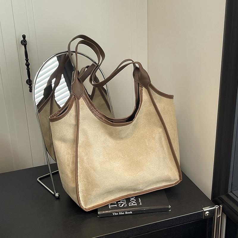 Retro Podpažní Taška s Vysokou Atraktivitou, Kbelíková Taška s Velkou Kapacitou, Jednoramenná Kabelka pro Dojíždění