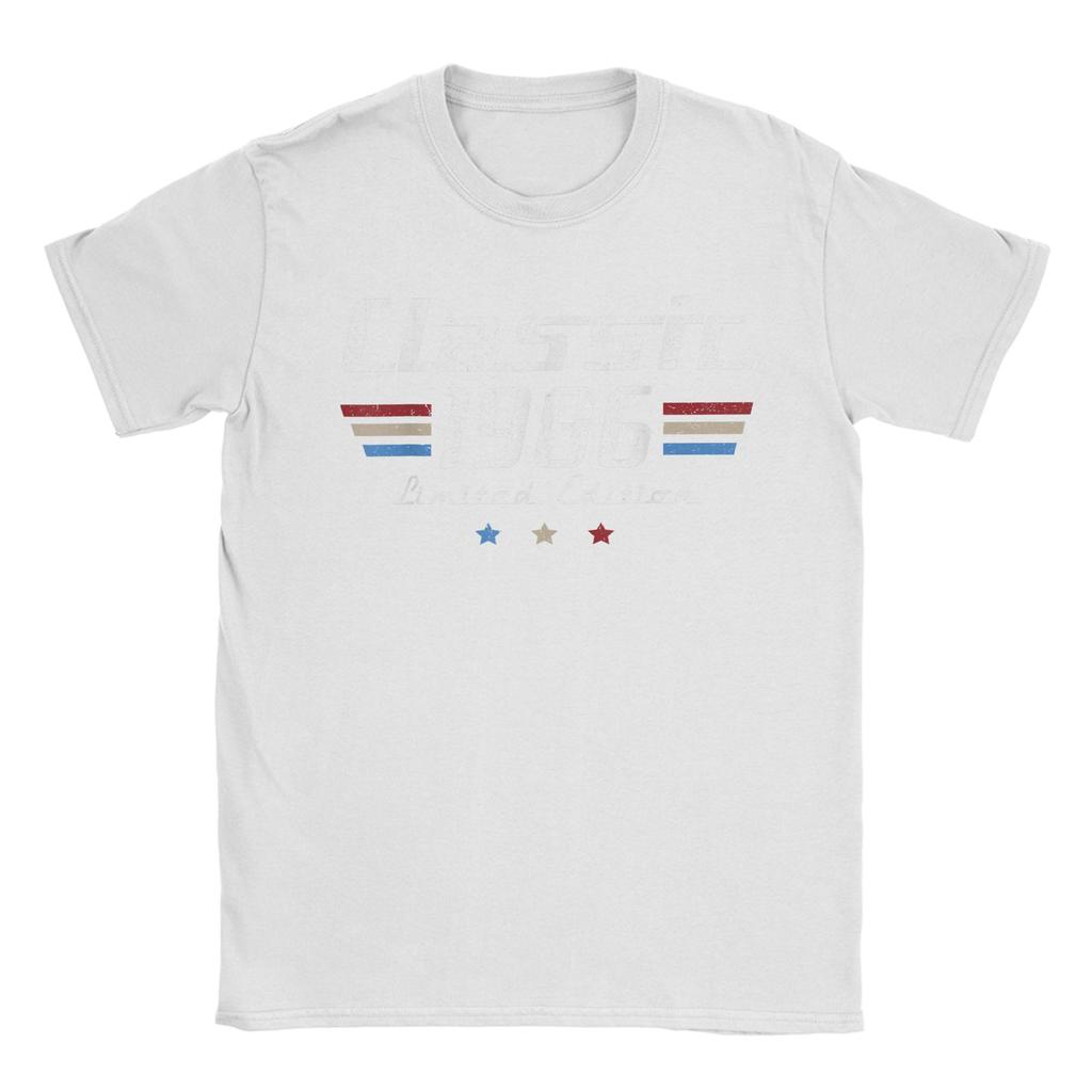 40 Year Old Gifts Vintage Classic 1986 40th Birthday T Shirts Men Cotton Novelty TShirts Round Neck Tee Shirt Clothes Summer