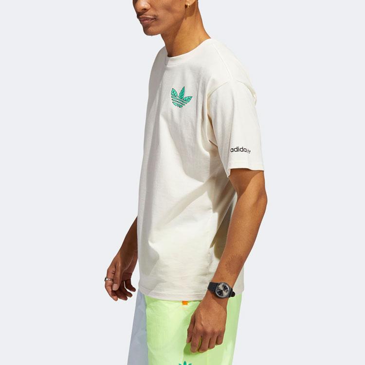 adidas Trefoil Leaves Tee Non Dyed/Multicolor Unisex Streetwear HC2140