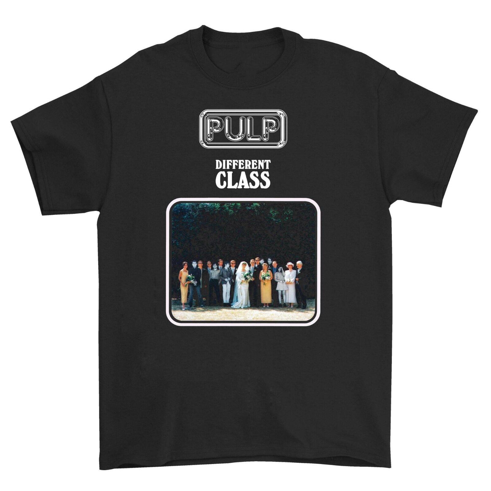 Vtg Pulp Band Music Tour Heavy Cotton Black All Size Unisex Shirt AP563 M