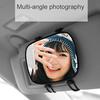 Portable Car Sun visor Makeup Mirror Car Interior Sun-Shading HD Cosmetic Mirror Auto Vanity Mirror Car Styling