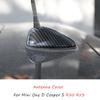 The Black Flag For Mini One Cooper S R50 R53 Hatchback Car Antenna Aerial Decoration Case Cover Sticker Auto Styling