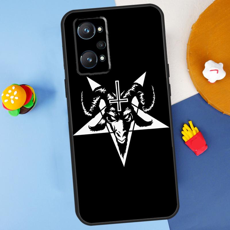 Goat Head Satan For Realme GT7 Pro GT 6T 6 5 C67 C61 C55 C53 C51 C21Y C25S C75 10 11 12 13 14 Pro Plus Case