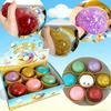 Hot Glitter Dumpling Squishies Toy Bun Dumpling Colorful Food Squishy Sensory Fidget Toy Anti Stress Squeeze Ball