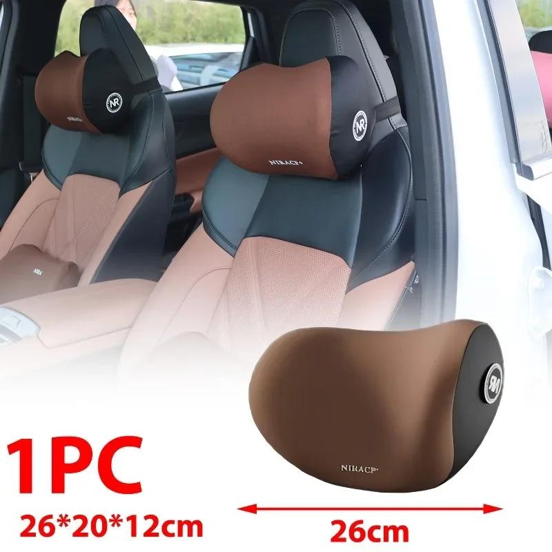 Auto Memory Foam Seat Cushion Set Pillow Support for Driving Comfort Headrest & Lumbar Car Back Neck Cushion Accessories