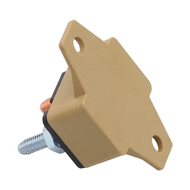 Auto Reset Breakers Overcurrent Protector 5A 12/24V Applications Plastic Winged Mounting Base With #10-32 Bolt Mounting