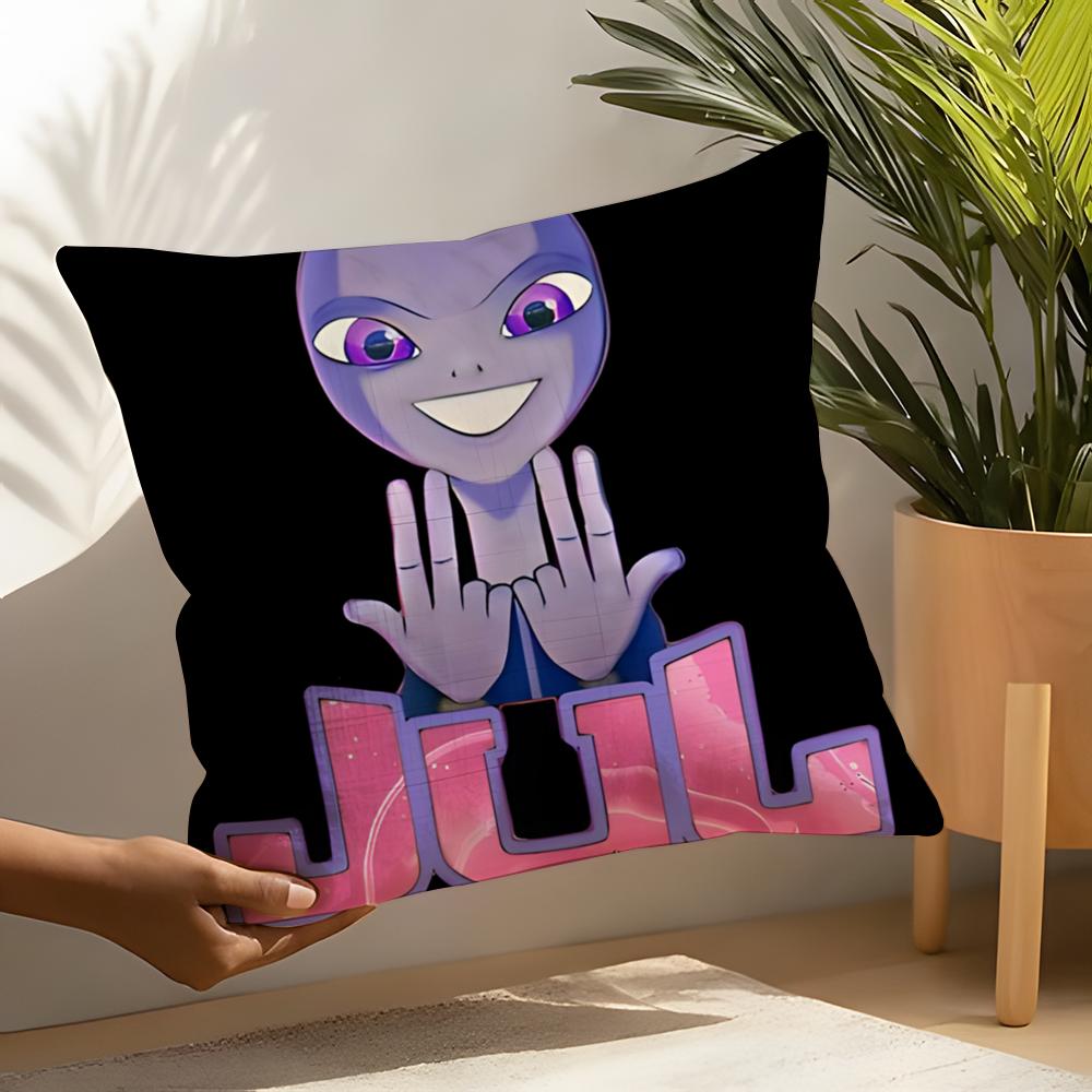 Singer Music JJUL JJulien Mari Pillow Case Linen Cushion Covers For Decorative Sofa Home Pillows Case Car Chair Pillows Cases