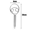 Danish Dough Bread Whisk Stainless Steel Handle Kitchen Baking Tools Pastry Manual Mixer Egg Beater Self Turning Cream Utensils