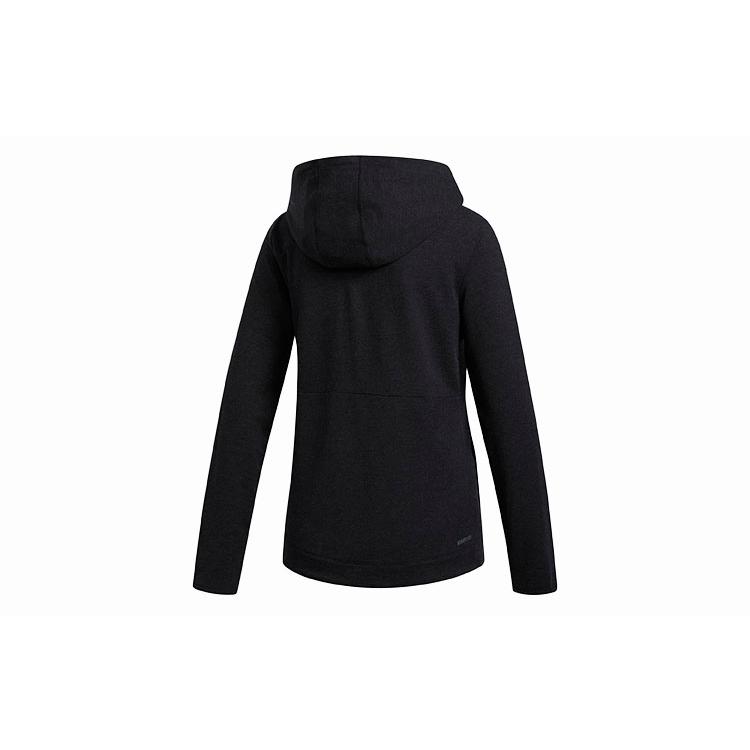 adidas Jackets Women's Black Hooded Moderate Other FJ7316