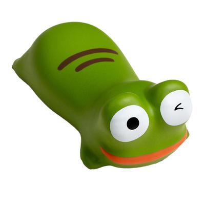 Mouse Wrist Rest Cute Cartoon Animal Comfortable Ergonomic Decompression Wrist Support Pad for Home Office Frog