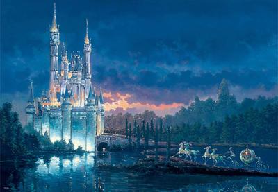 1000-piece Jigsaw Puzzle Cinderella Moment Away (51x73.5cm)