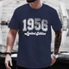 Vintage 1956 Birthday TShirt Birthday Shirt Funny Retro Limited Edition Tee Tshirt for Unisex Tee Tops Short Sleeve Unisexs Clothing