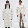 Fengxun Unisex Hooded Long Duck Down Jacket