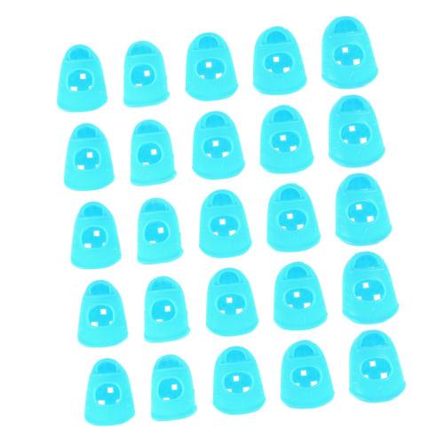 HYTROVE 25-Piece Guitar Silicone Finger Protectors, Lightweight and Portable, for Stringed Instruments