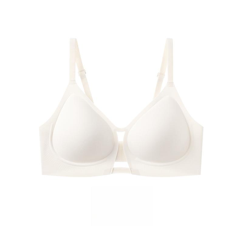 Invisible Lingerie Women's Soft Support Invisible and Seamless Bra Gathering Bra Push Up Bra
