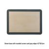 Coffee Silicone Baking Mat: 0.7mm Thick, Heat-Resistant, Platinum Silicone for Baking and Kneading